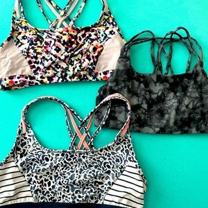 Set of 3 Athleta Sports Bras